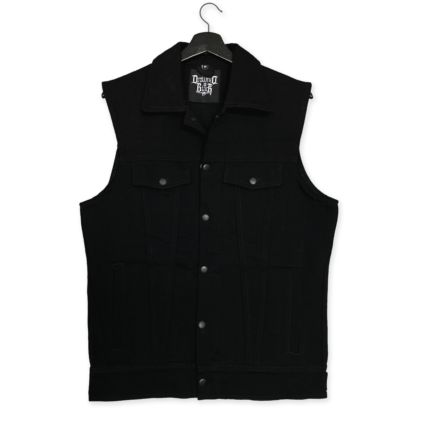 EverBlack 3 Denim Vest [2XL ONLY]