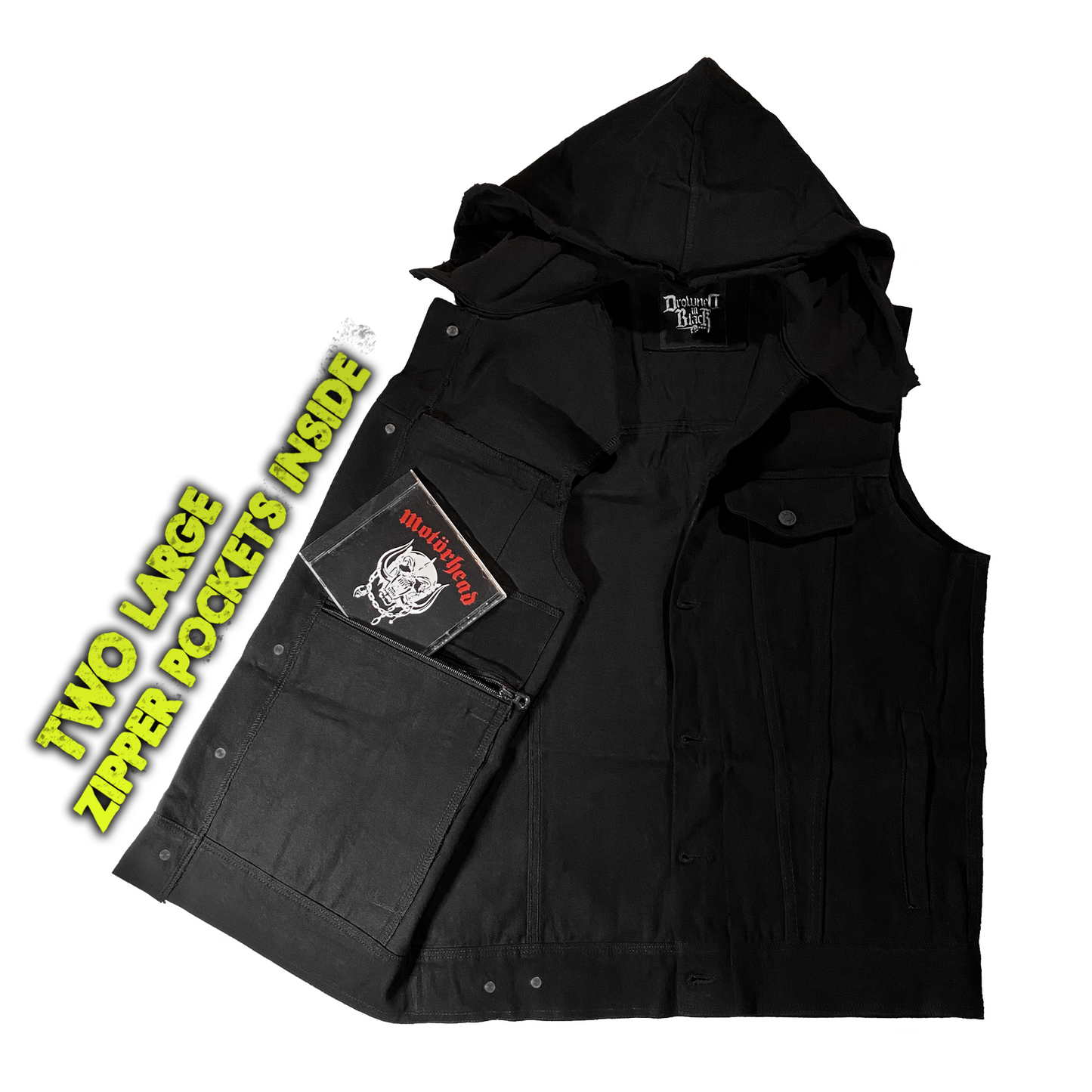Nazgûl HOODED Denim Vest